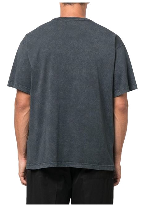 T-shirt con stampa barocca in cristalli a contrasto VERSACE JEANS COUTURE | T-shirt | 73GAHP01 CJW0P805